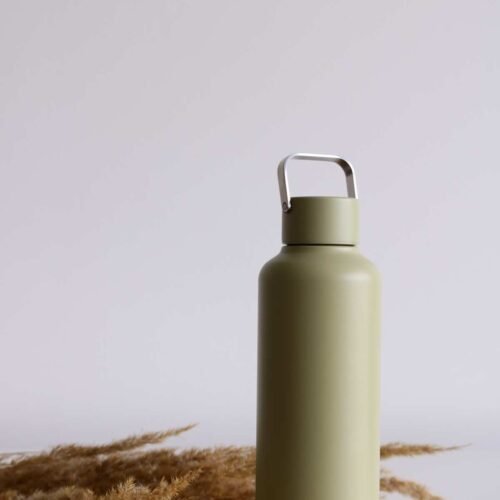 premium Reusable EQUA stainless steel thermo bottle matcha color – eco-friendly insulated water bottle for hot & cold drinks, includes free electrolyte water recipes